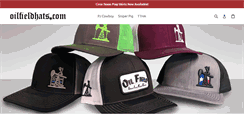 Desktop Screenshot of oilfieldhats.com